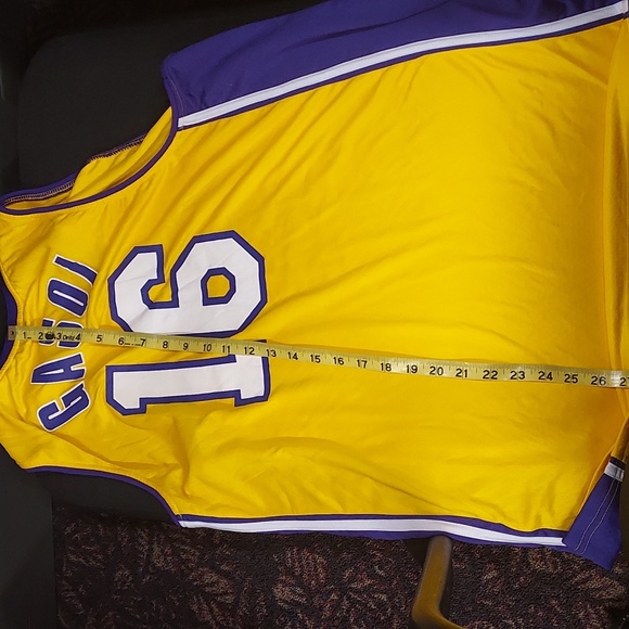 Lakers Pau Gasol brand new retirement jersey. - Picture 4 of 4
